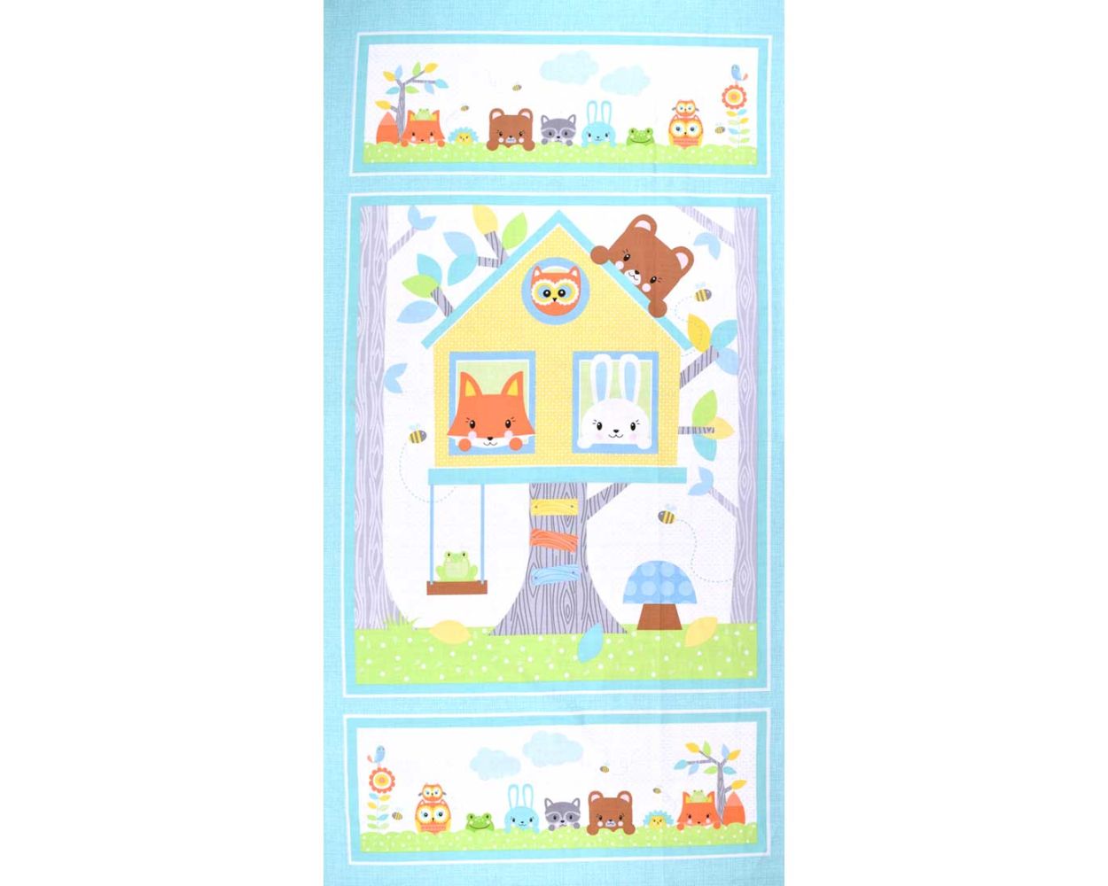 Benartex Playhouse Pals 13202-99 Panel
