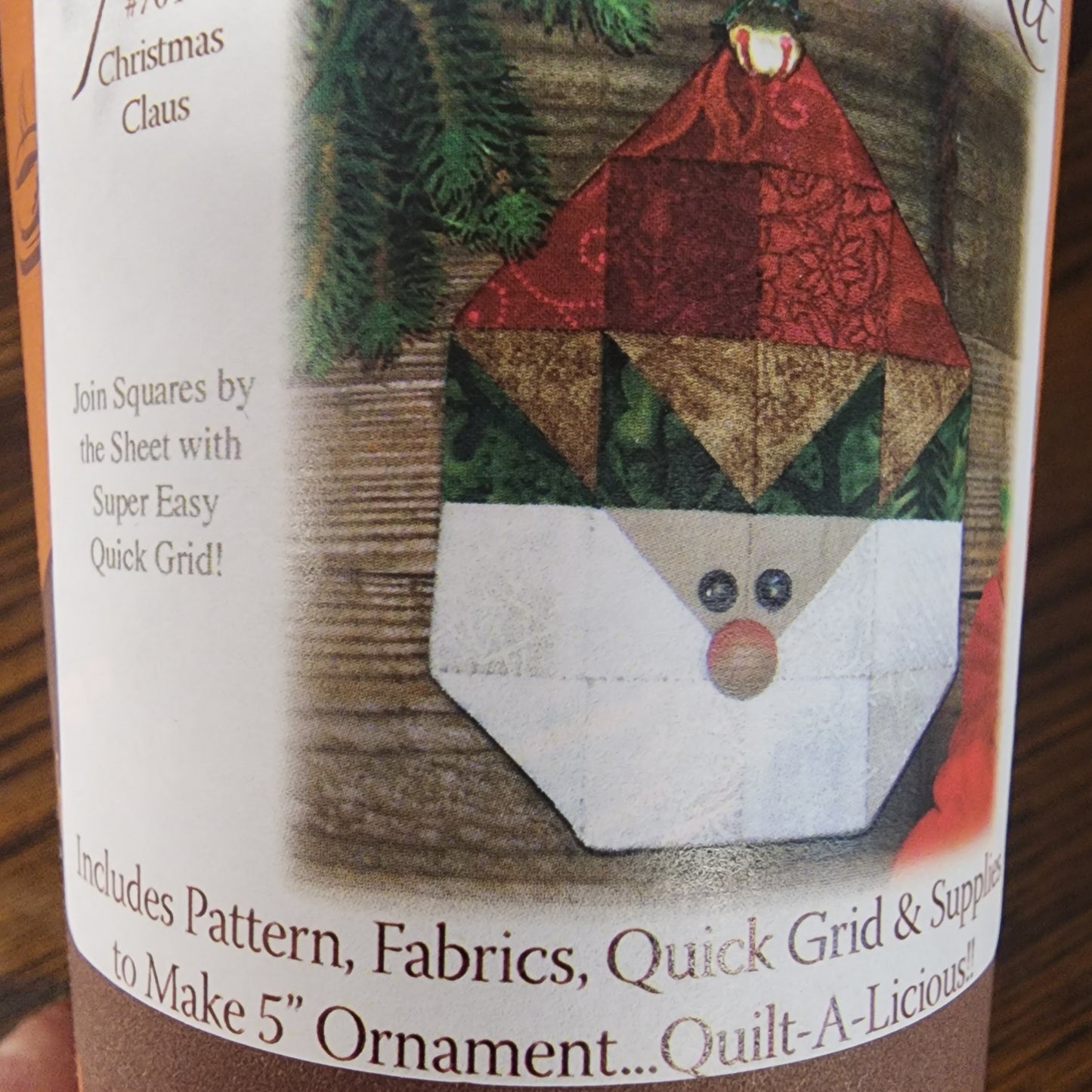 Espresso Ornament It Christmas Claus 704