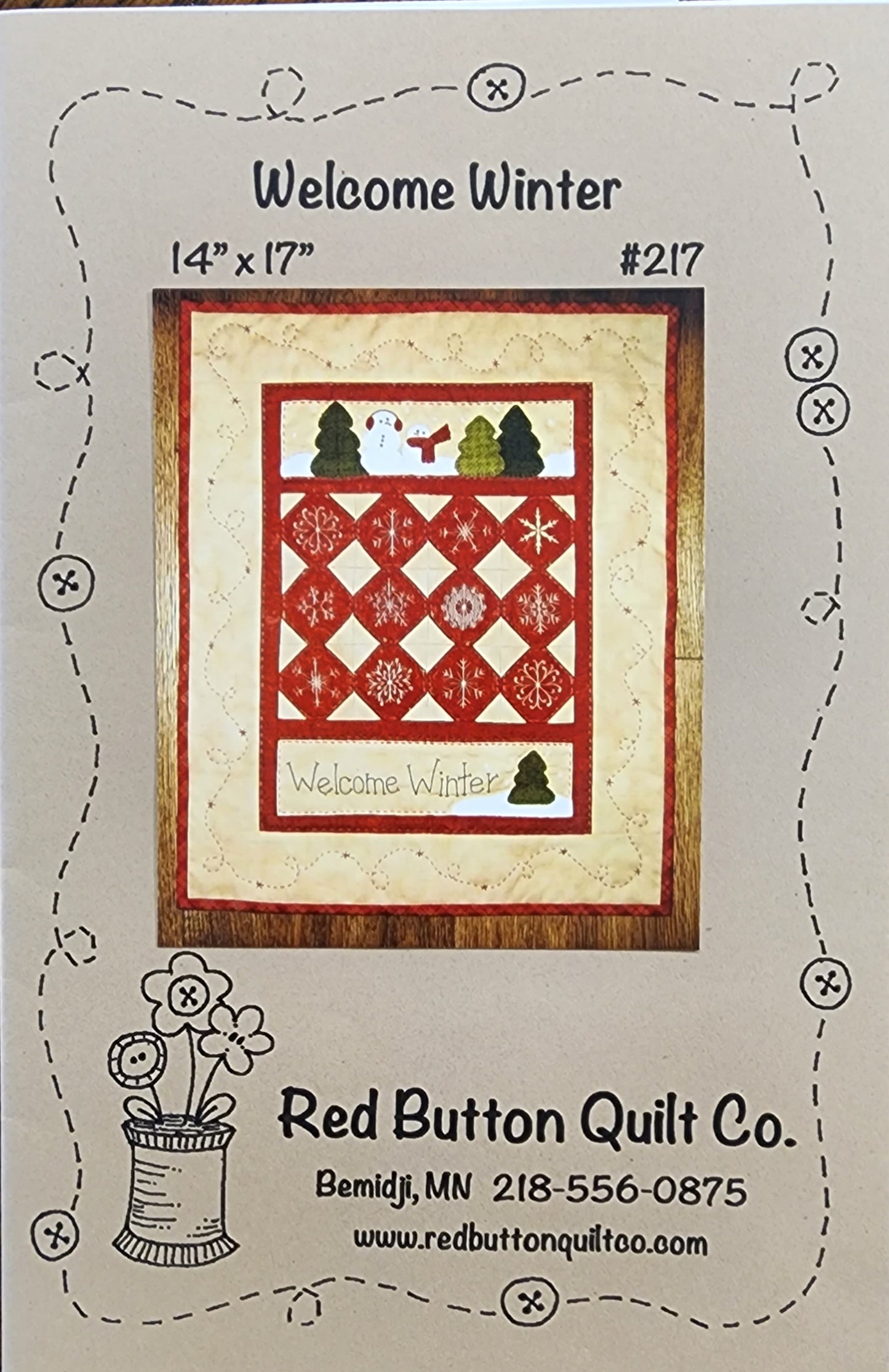 Welcome Winter Wall Hanging 217