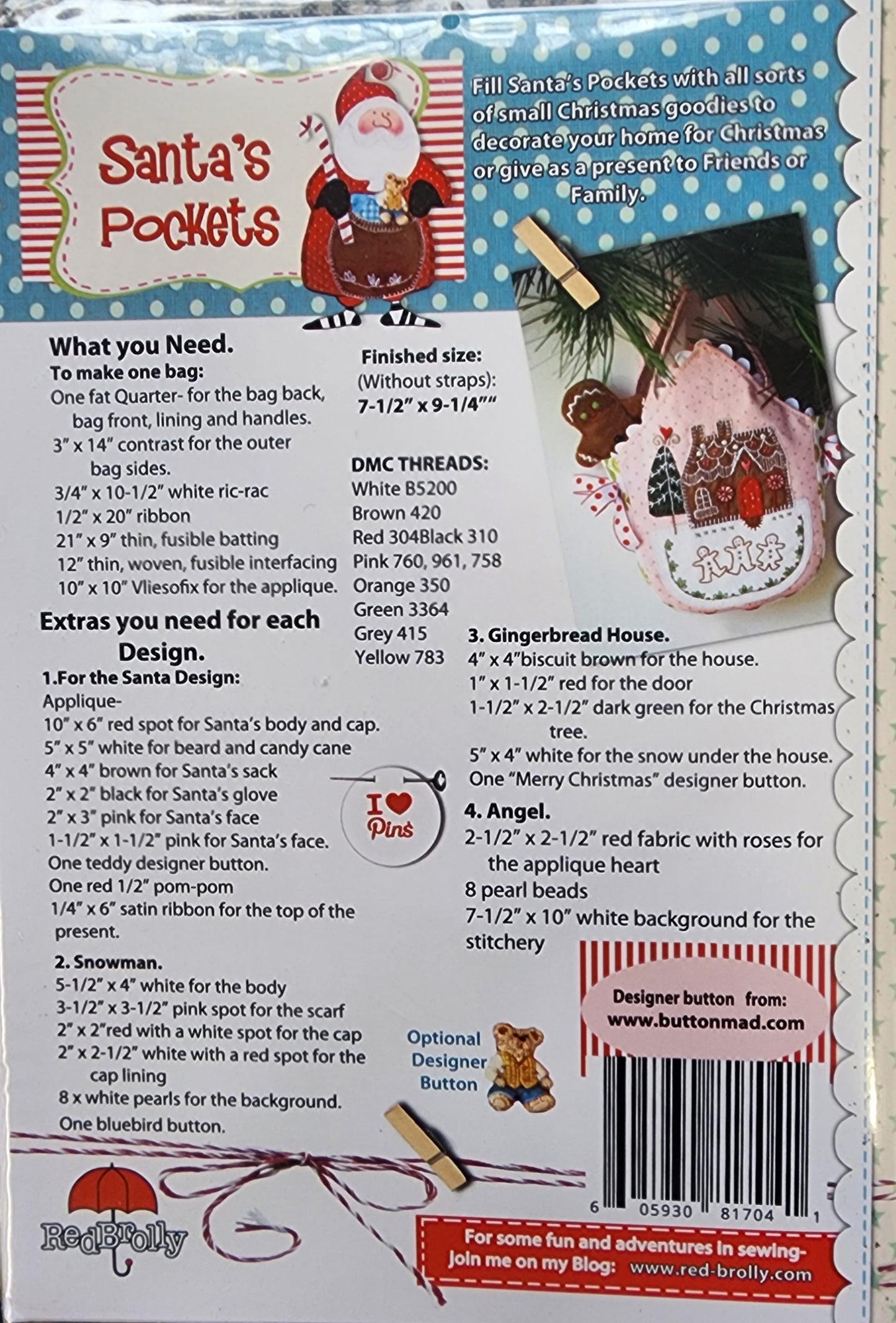 Santa's Pockets RBSP