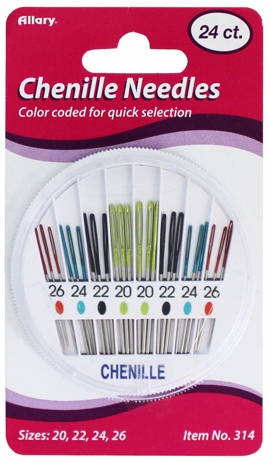 Chenille Needles Color Coded 24ct 314