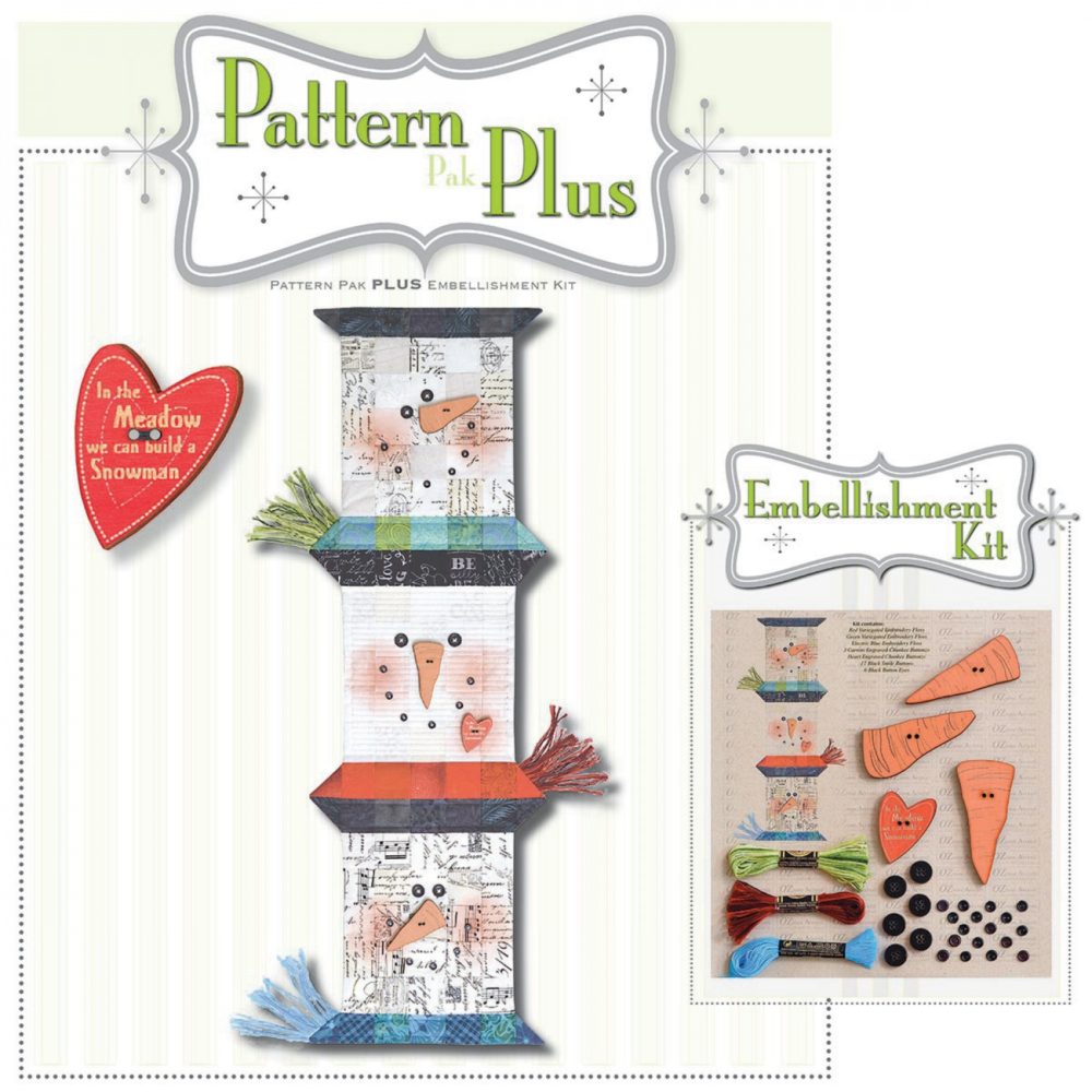 Pattern Pak Plus Spool Snowmen 822P