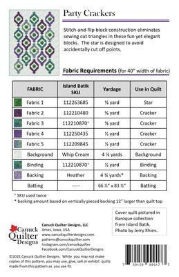 Party Crackers Pattern CQ9177