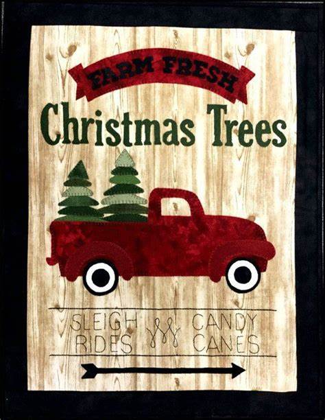 Christmas Tree Farm Pattern FHT963