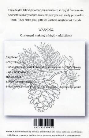 Pinecone Ornaments SMC920