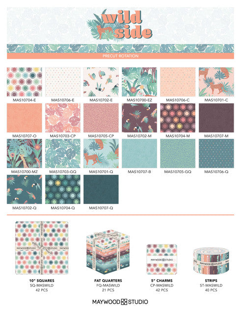 Maywood Studio SQ-MASWILD 10" layer cake