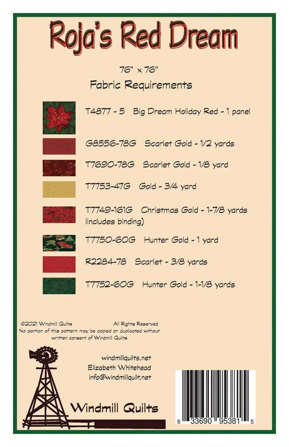 Roja's Red Dream WQ-042