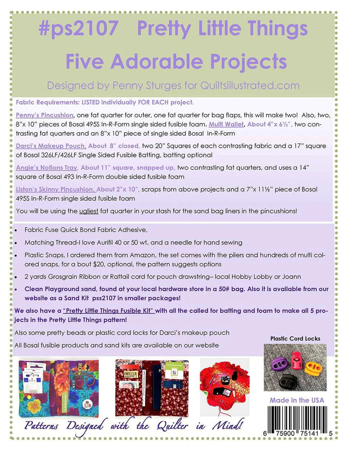 Pretty Little Things Pattern PS2107
