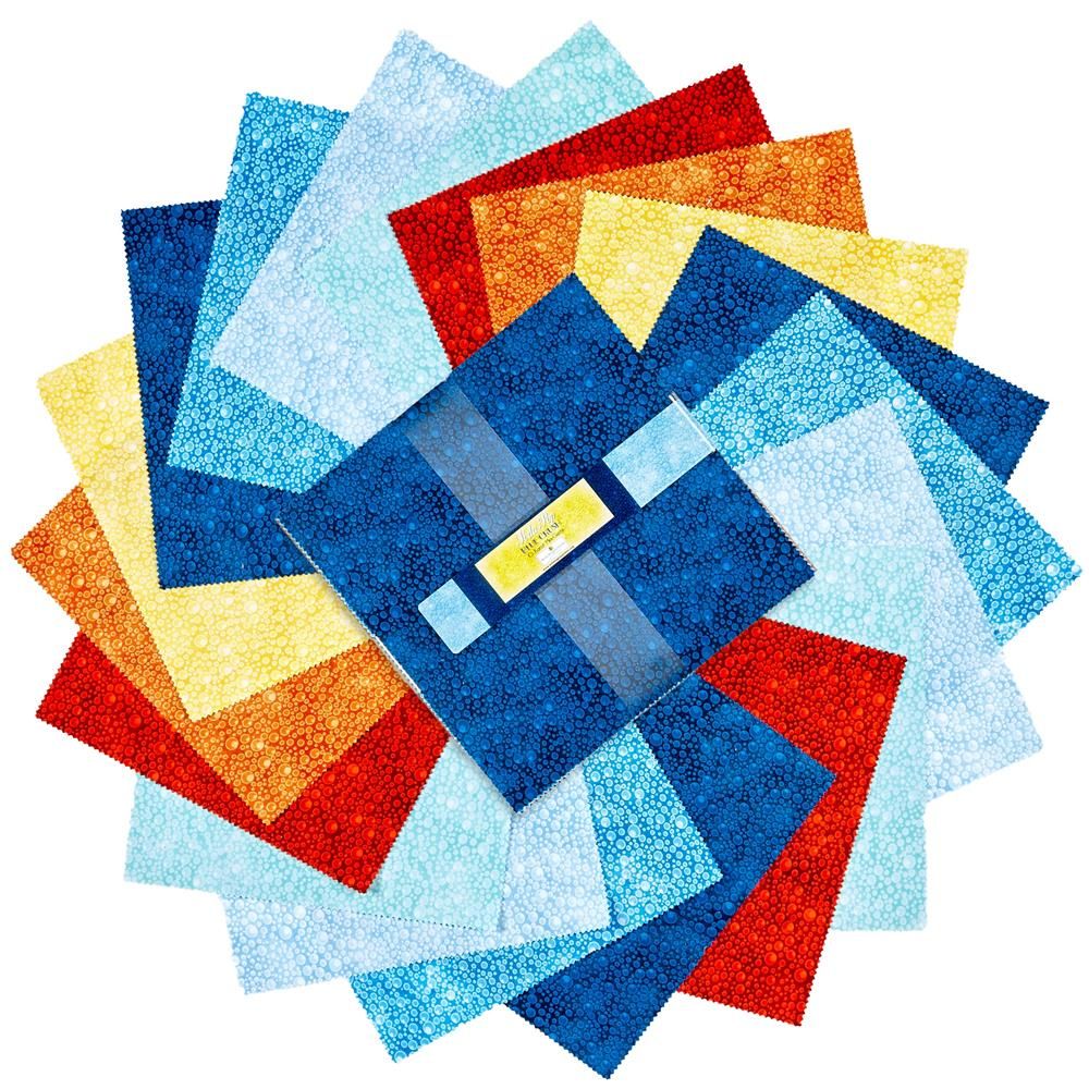 Wilmington Prints Soda Pop Blue Crush Charm Pack 50539505