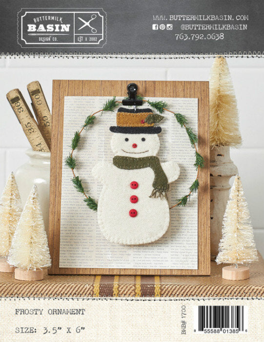 Frosty Ornament Pattern BMB1700