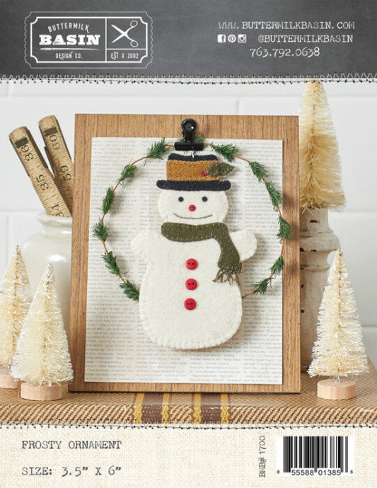 Frosty Ornament  Pattern BMB1700