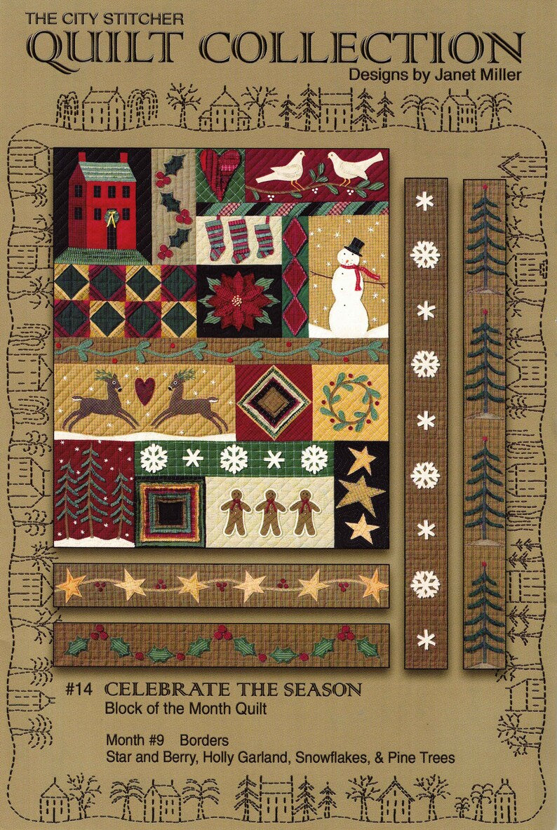 Celebrate the Season Block of the Month CSQC14