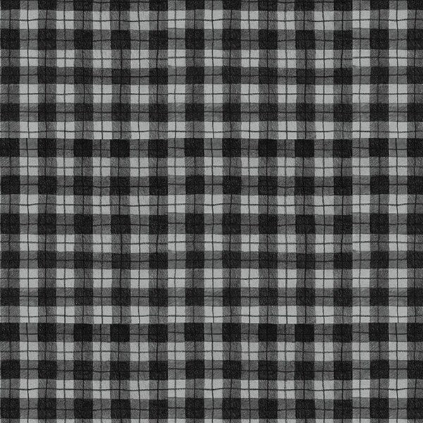 Wilmington Prints Nose to Nose 39687-909 Plaid Gray