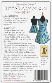 "Clara" Apron RRD312
