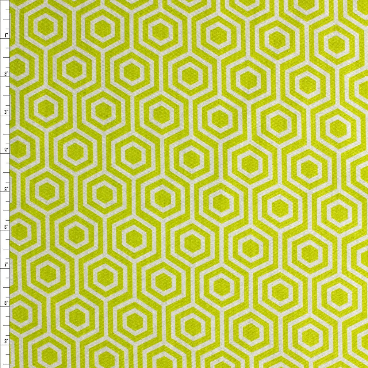 Camelot Fabrics Hexagon Print
