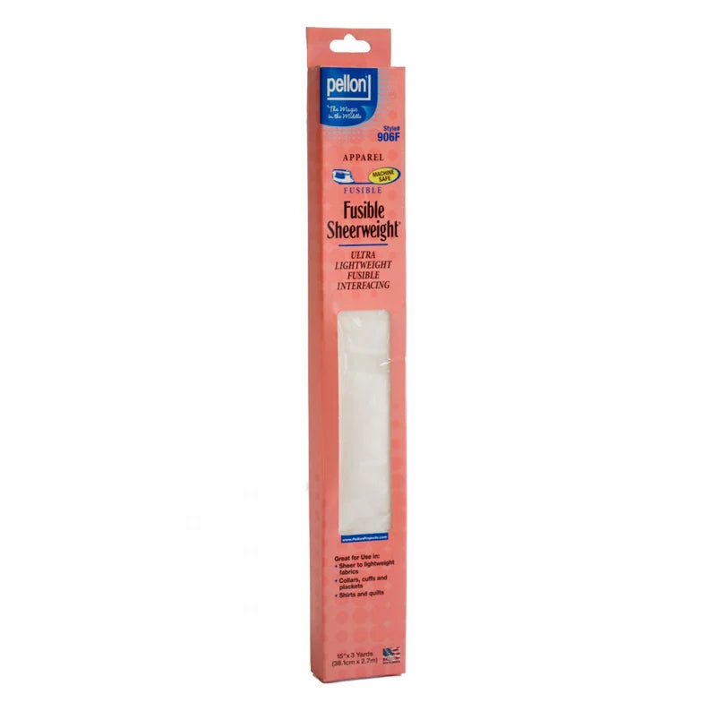 Fusible Sheer Weight Interfacing, 15in by 3 yards 906F