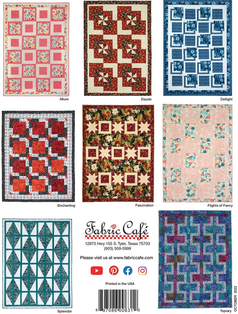 Magic of 3 yd Quilts FCA032243
