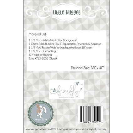 Little Nugget Pattern MEM144