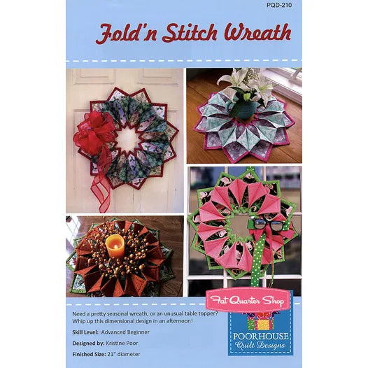 Fold 'n Stitch Wreath PQD210