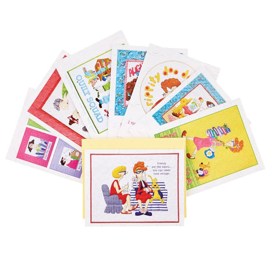 Quilt Note Cards, Assorted ABD279