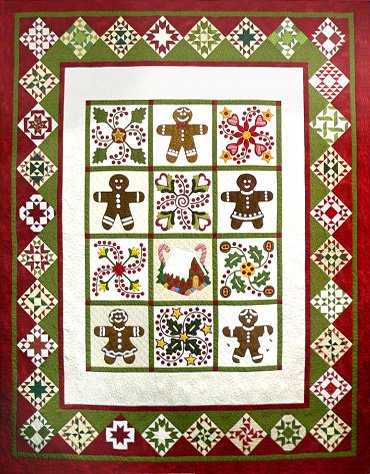 Quilted Gingerbread GB001