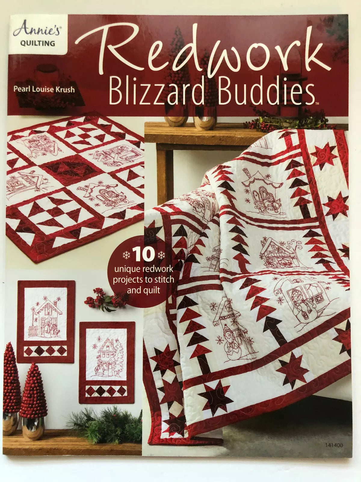 Redwork Blizzard Buddies Pattern Book RBB-PLK