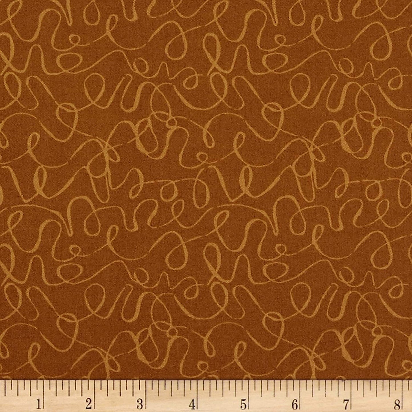Andover Scribbles Russet N3