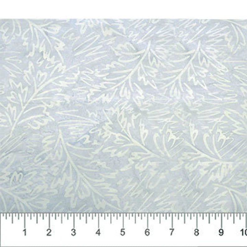 Banyan Batiks Scribbles Sketched Foliage 83081-91 Dove