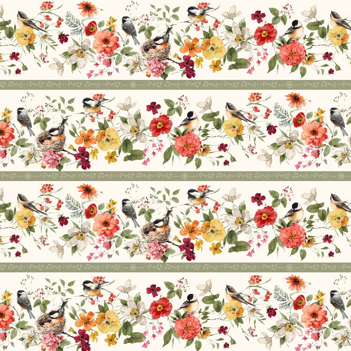 Wilmington Prints Blessed by Nature Floral 17808-273