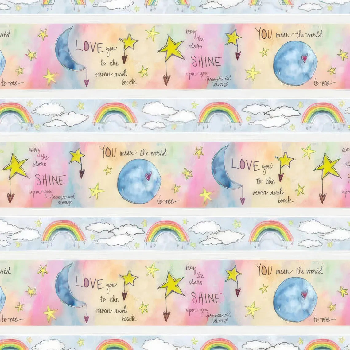 Wilmington Prints Sweet World 10510-435-A12