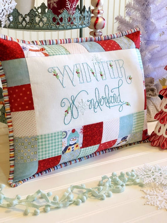 Winter Wonderland Pillow Pattern SE