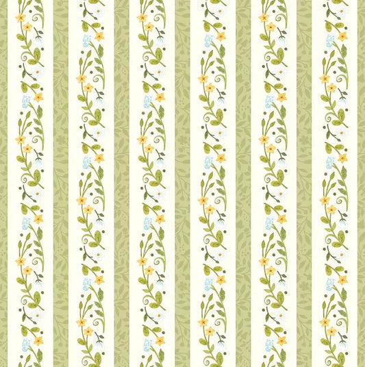 Northcott Woodland Babies Stripe DP27173-11