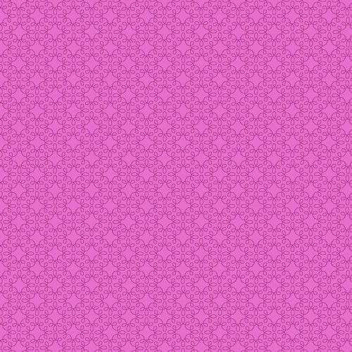 Henry Glass Modern Melody Basics 1063-52 Fuchsia