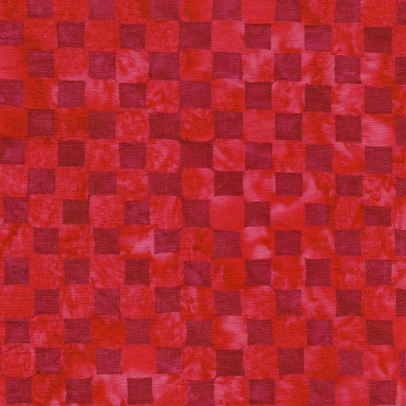 Island Batik Season's Splendor 121929367 Check-Watermelon