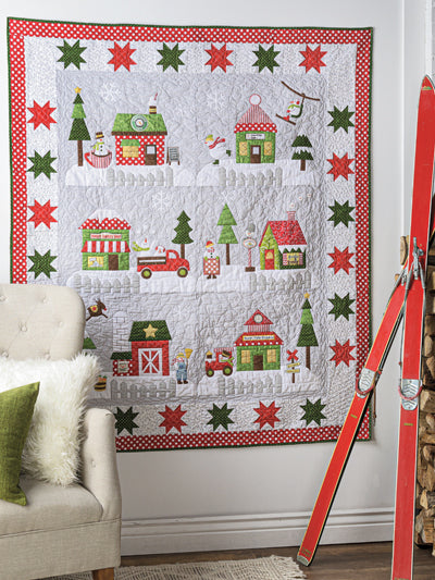 Frosty Goes To Town Quilt Kit THQFrosty21