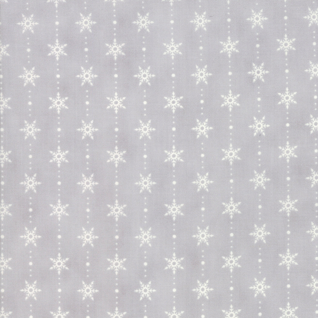 Moda Homegrown Holidays Silo Grey Snowflakes 19946-12