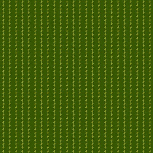 Henry Glass Winter Joy Green Stripe 2859-66
