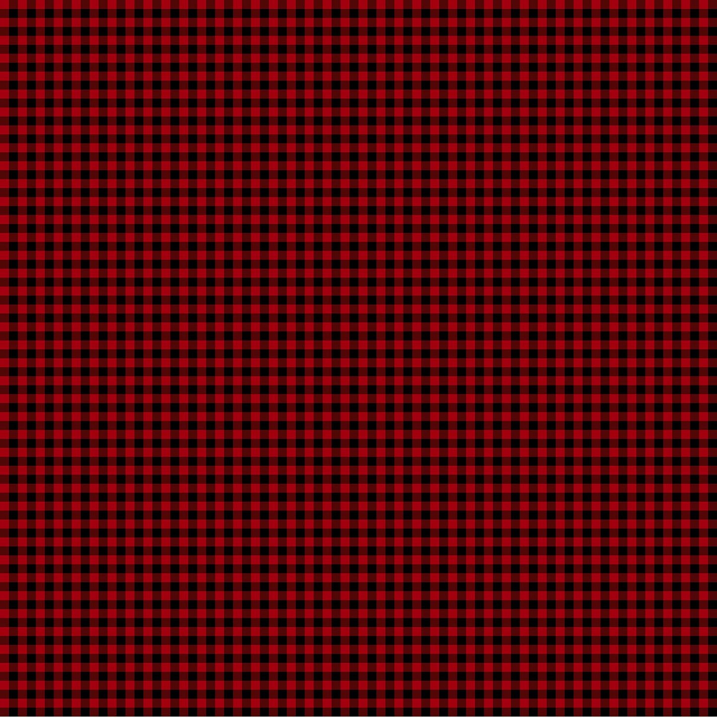 Northcott Santa's Tree Farm Red and Black Buffalo Check 24738-24