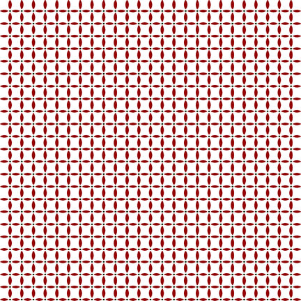 Henry Glass Holly Hill Christmas Red Circles on White 2483-18