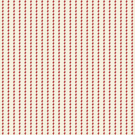 Henry Glass Winter Joy Cream Stripe 2859-33