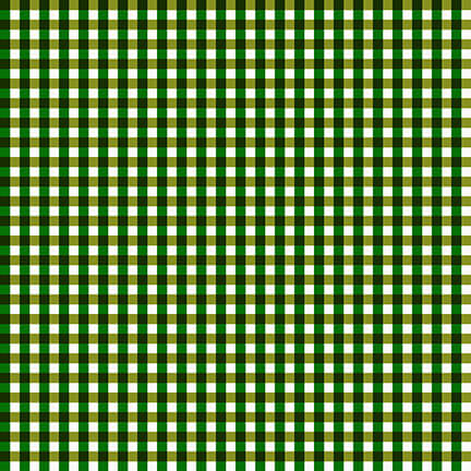 Henry Glass Winter Joy Green Check 2860-66