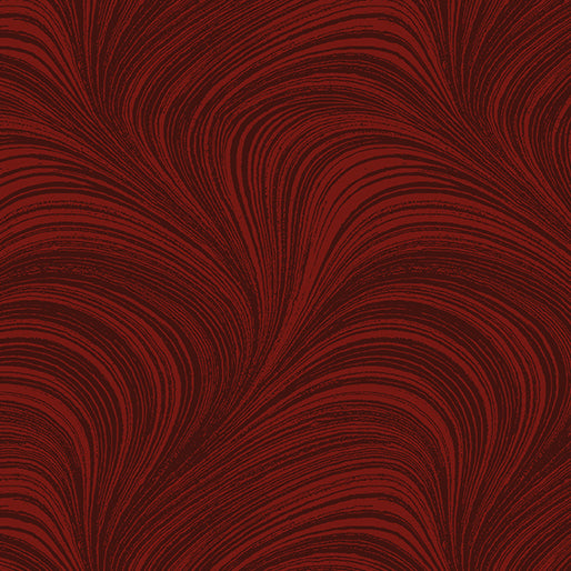 Benartex Wave Texture 2966-19 Dark Red
