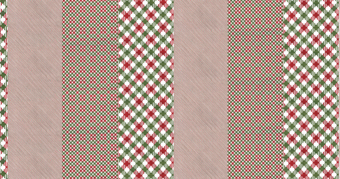 Moda Naughty Or Nice Checking It Twice Multi 30638-11