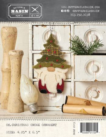 Oh, Christmas Gnome Ornament BMB2013