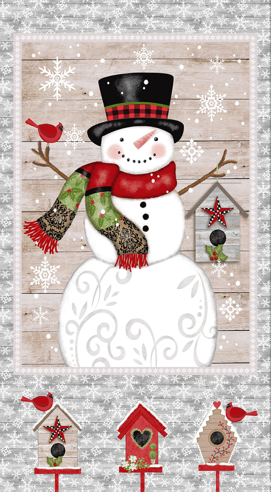 Studio E Snow Place Like Home 24" Panel 5159P-90