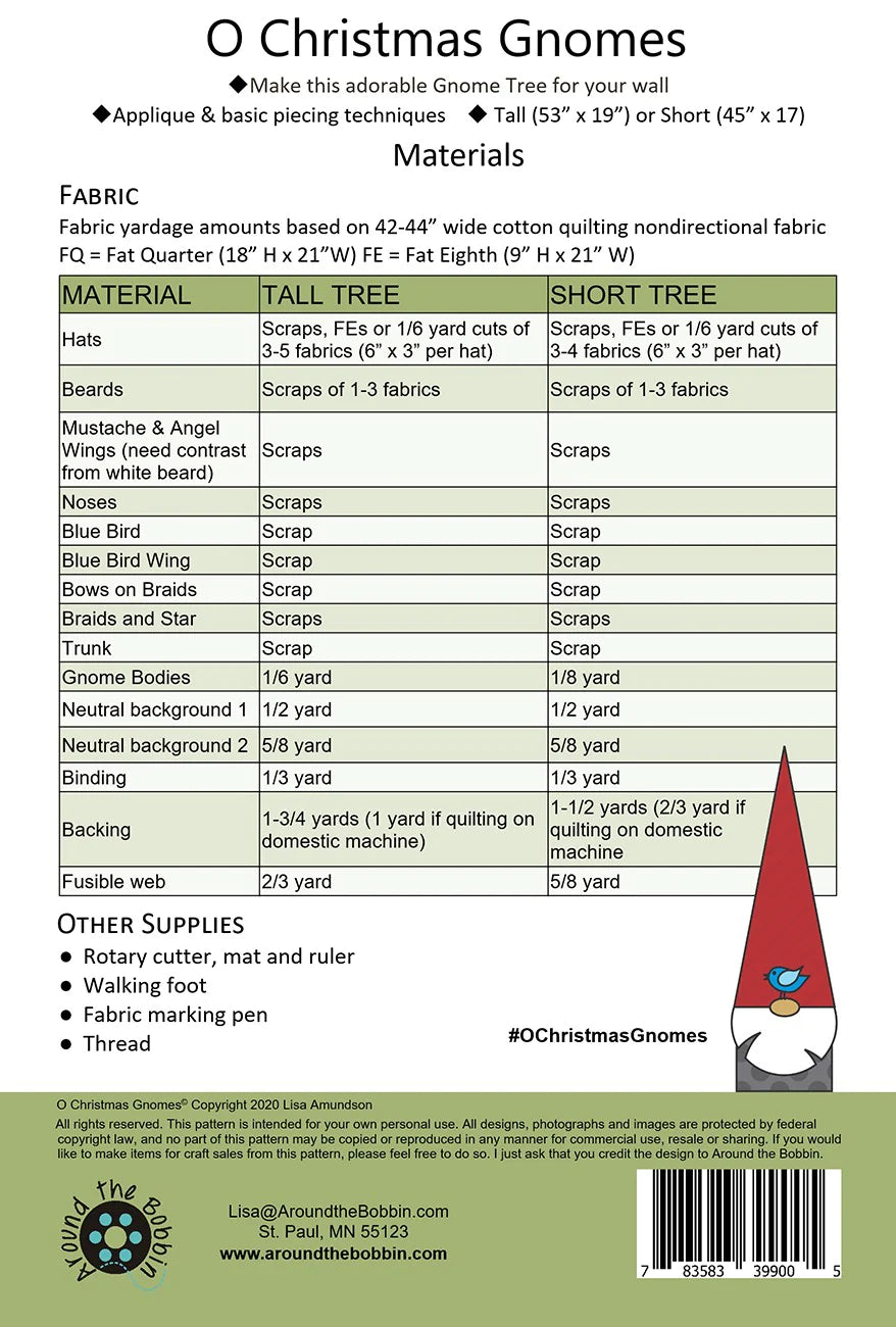 O Christmas Gnomes ATB203