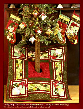 Peppermint & Holly Berries by Nancy Halvorsen ATH530B