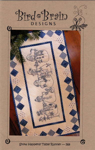 Snow Happens! Table Runner Pattern 568