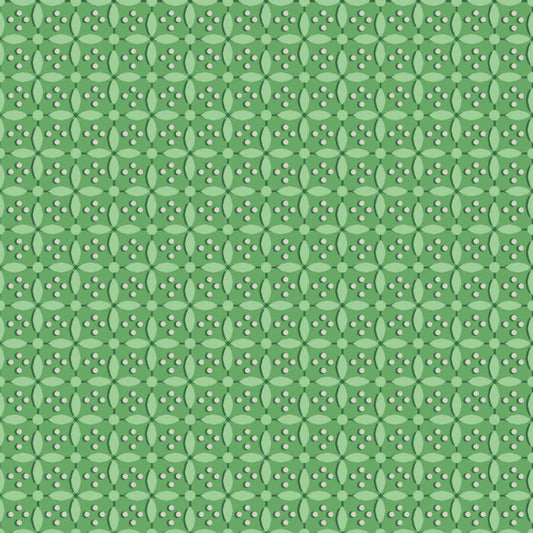 Benartex Better Not Pout Sweater Ck Grn 10172-40