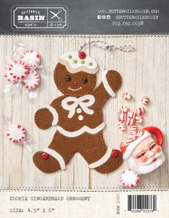 Cookie Gingerbread Ornament BMB3161